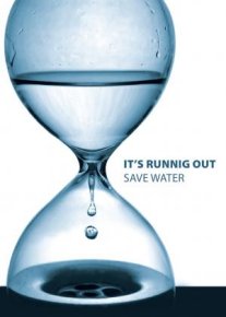 social communication: save water!